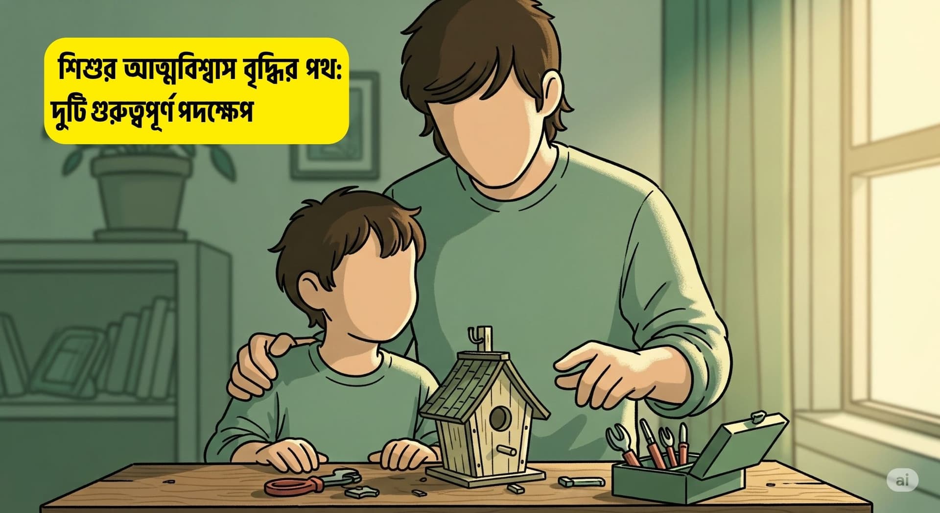 শিশুর আত্মবিশ্বাস বৃদ্ধির পথ: দুটি গুরুত্বপূর্ণ পদক্ষেপ